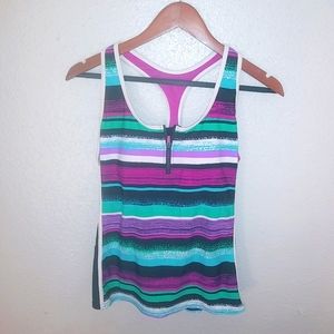 Gerry 14 Striped Active Tank Top Plus